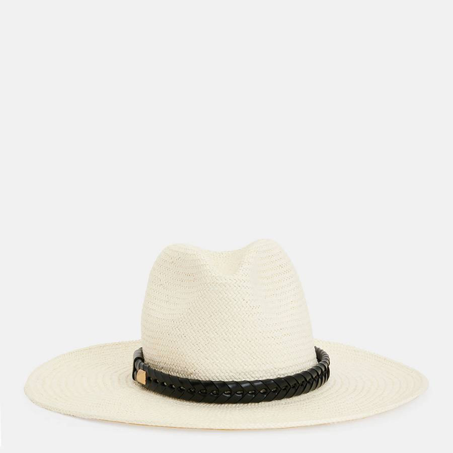 Cream Athena Fedora Hat