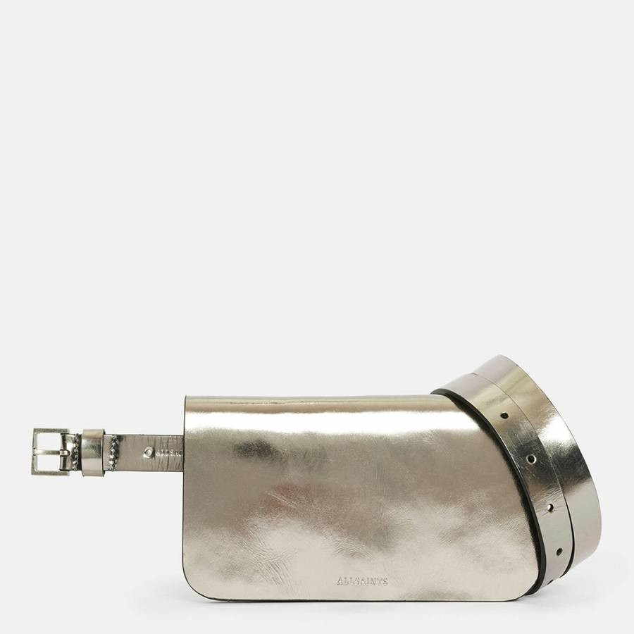 Silver Beckie Belt Bag