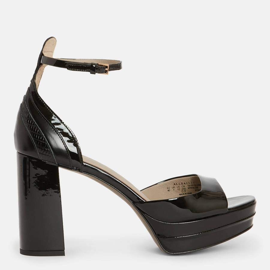 Black Tia Platform Heels