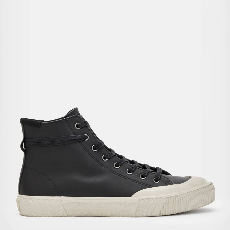 Black Dumont High Top Trainers