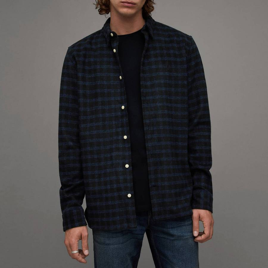 Black Volans Check Shirt