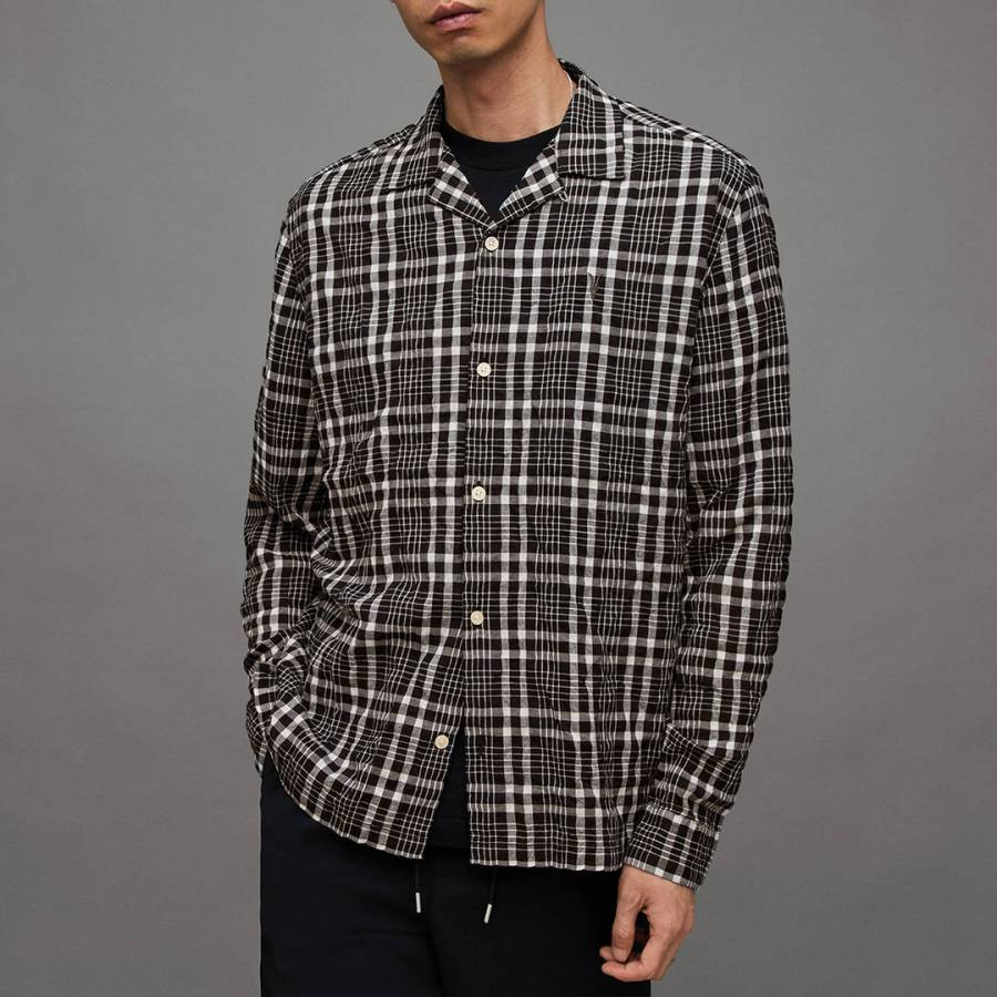 Black Corvus Check Shirt