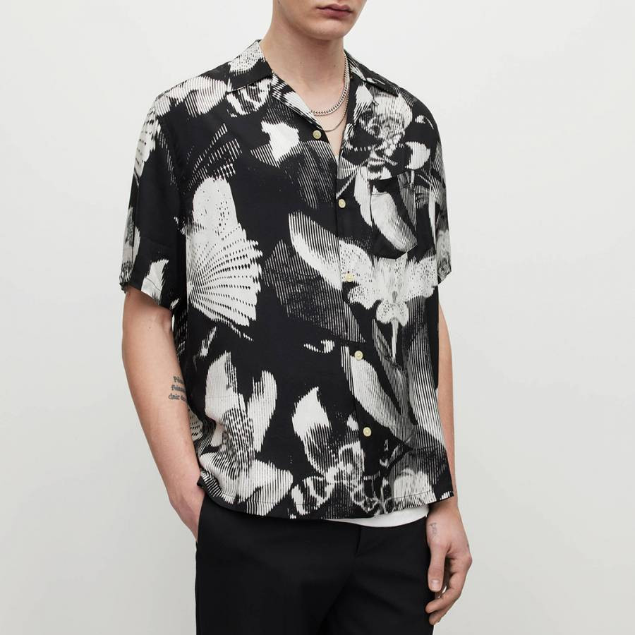 Black Frequency Short Sleeve Shirt