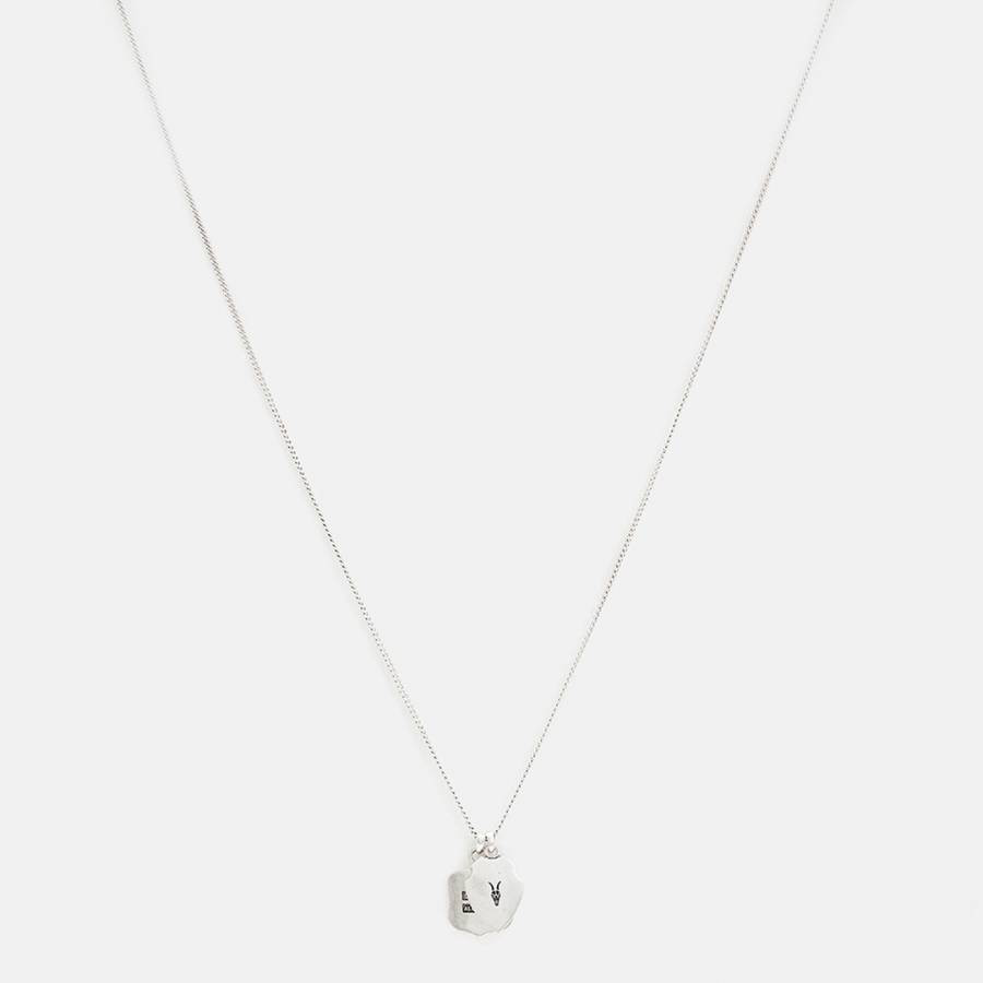 Silver Shield Multicharm Necklace