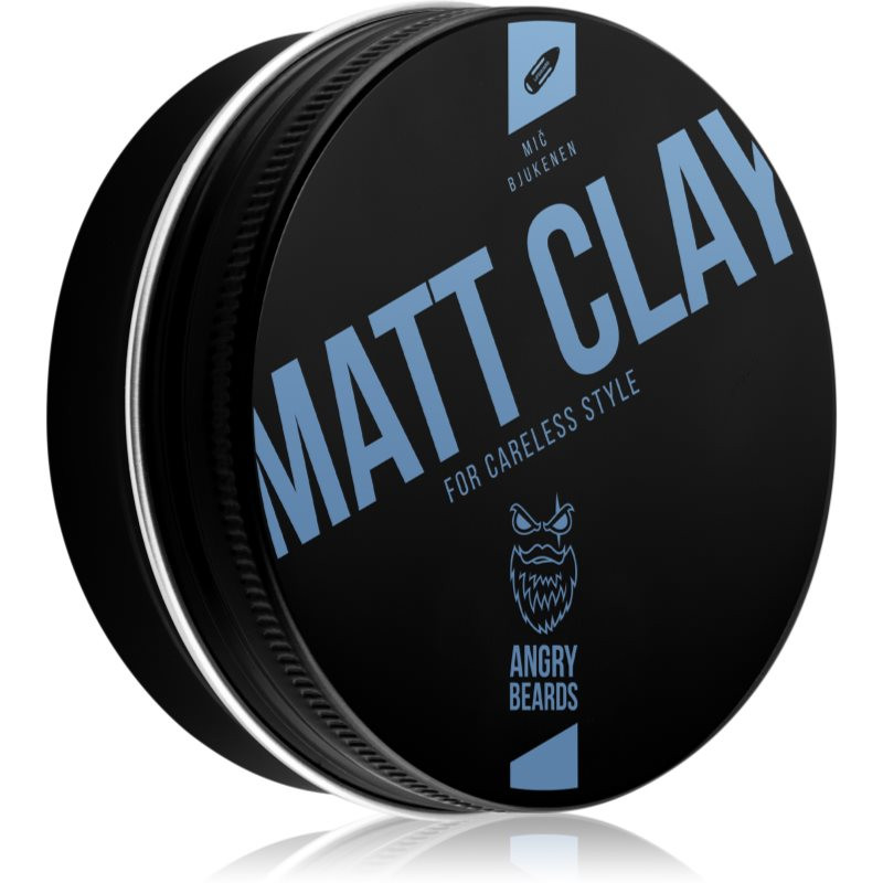 Angry Beards Mitch Buchannon Matt Clay texturising matt hair clay 120 g