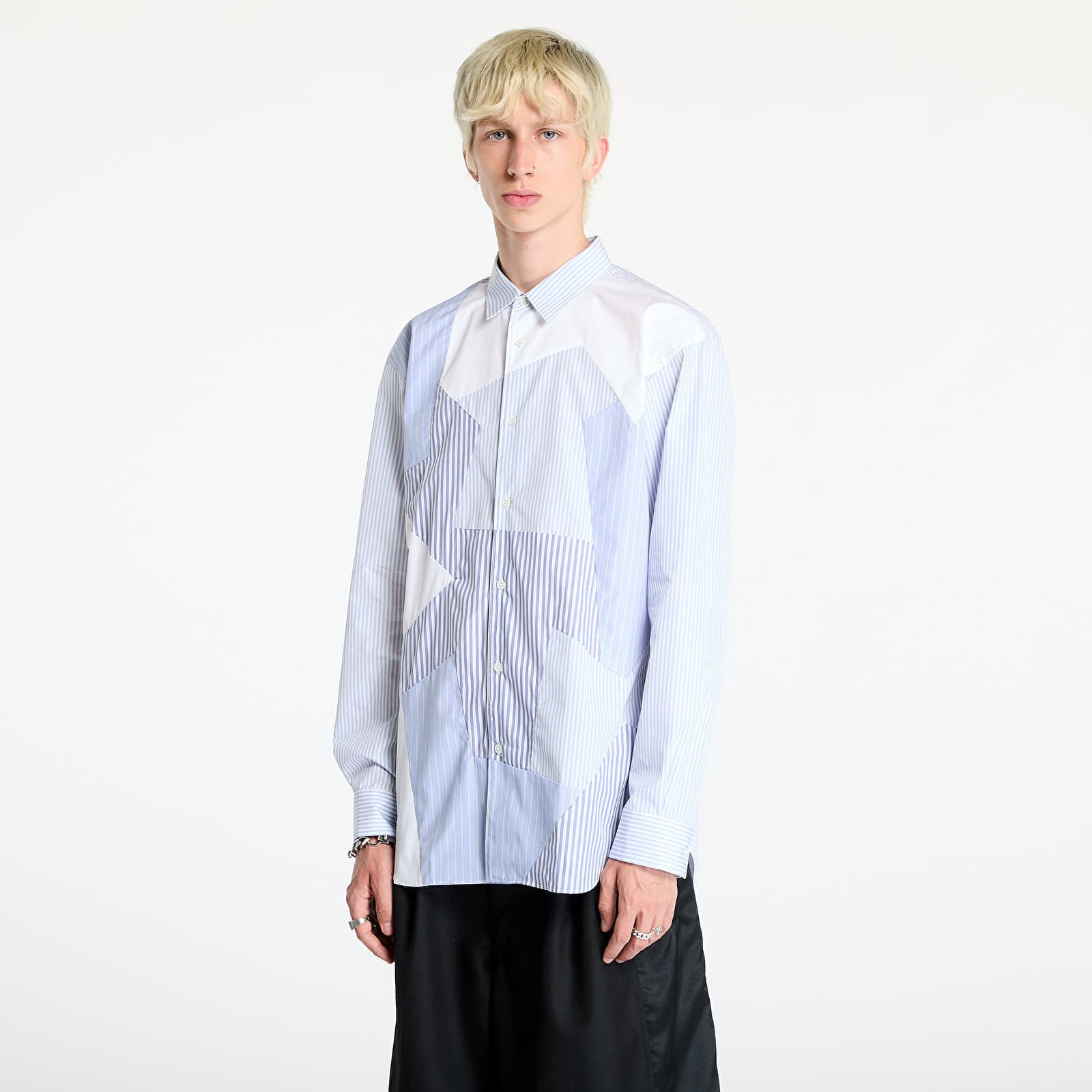 Shirt Comme des Garçons SHIRT Woven Shirt White/ Stripe XL