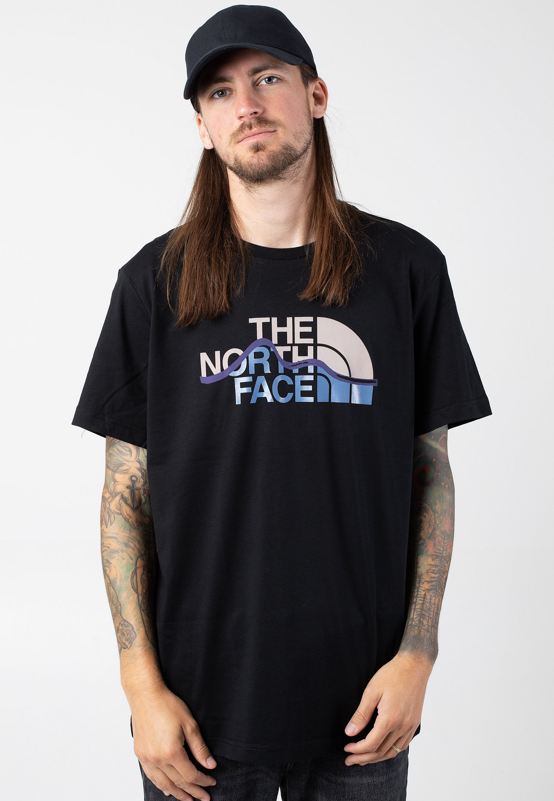 The North Face - Mountain Line Tnf Black - T-Shirt