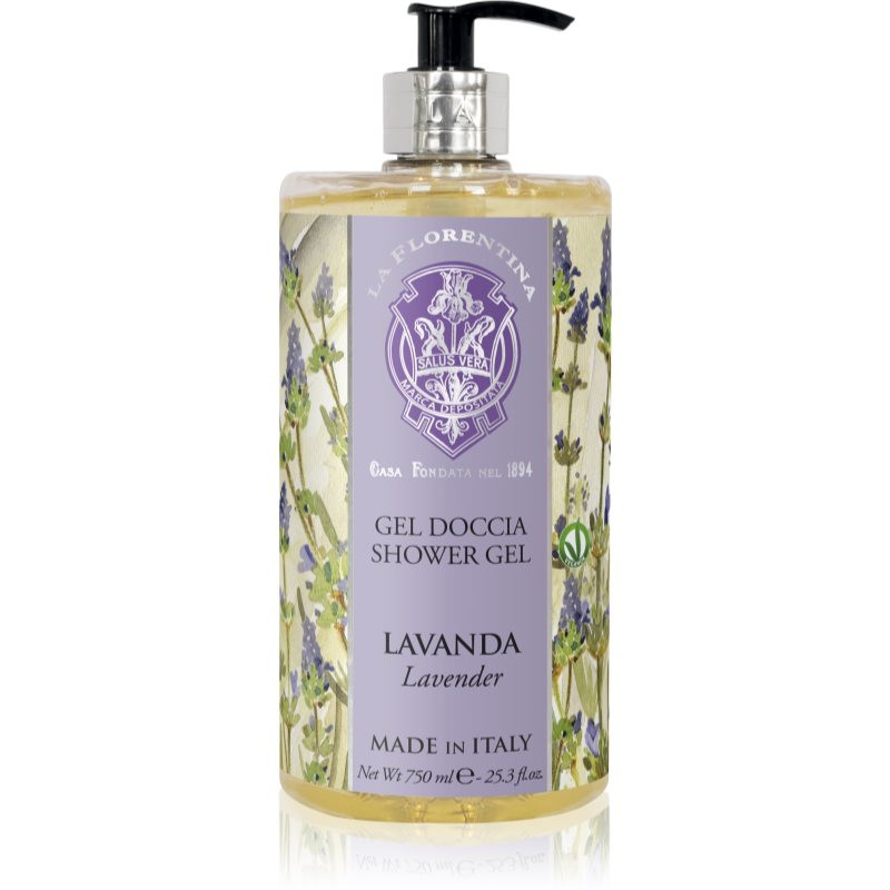 La Florentina Lavender Shower Gel natural shower gel with lavender fragrance 750 ml