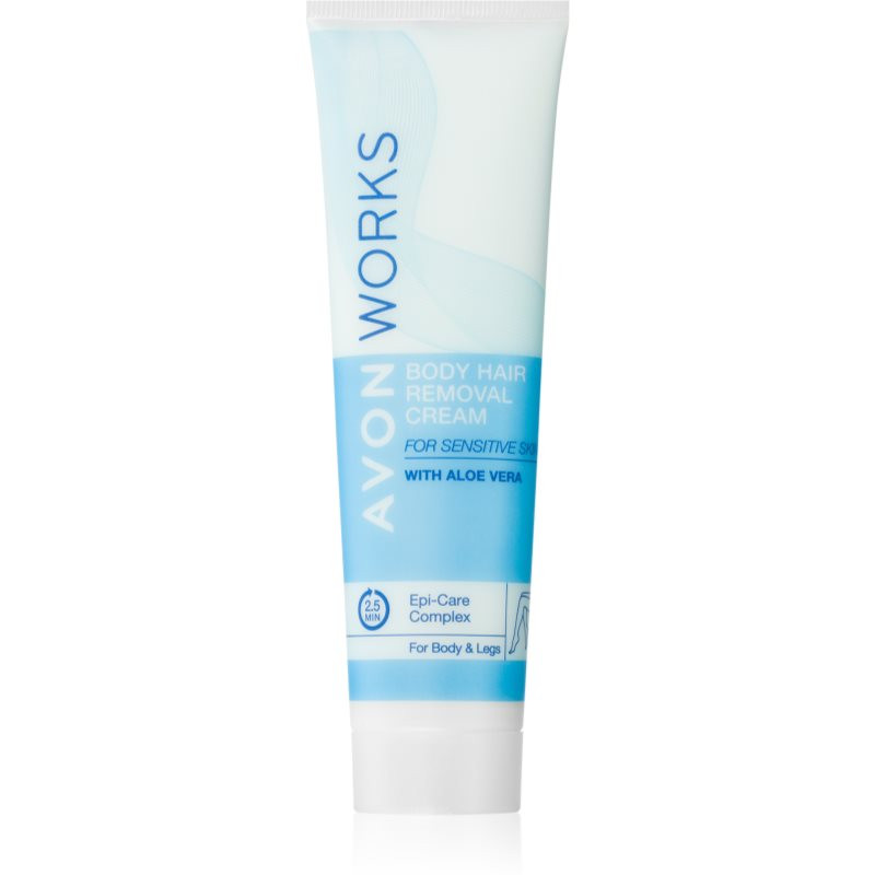 Avon Works Aloe Vera hair removal cream for sensitive skin 100 ml