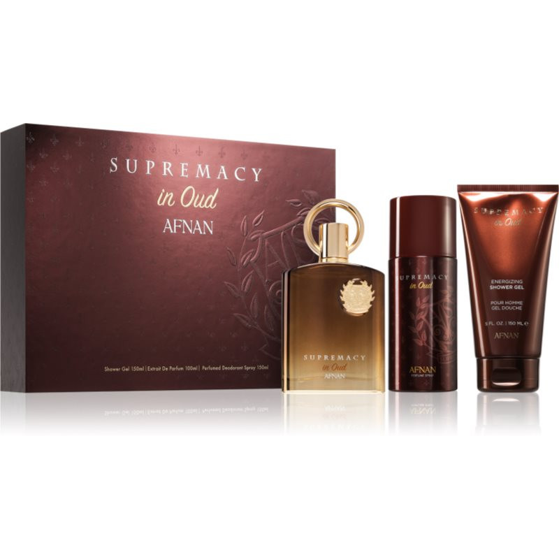 Afnan Supremacy In Oud gift set unisex