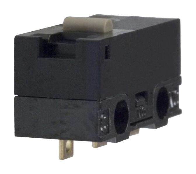 Omron/partner Stock D2F-01-D Microswitch, Spdt, 0.1A, 30V, 1.47N