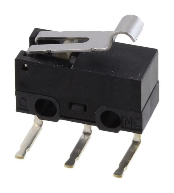 Omron/partner Stock D2F-01Fl3-A Microswitch, Spdt, 0.1A, 30V, 40Gf