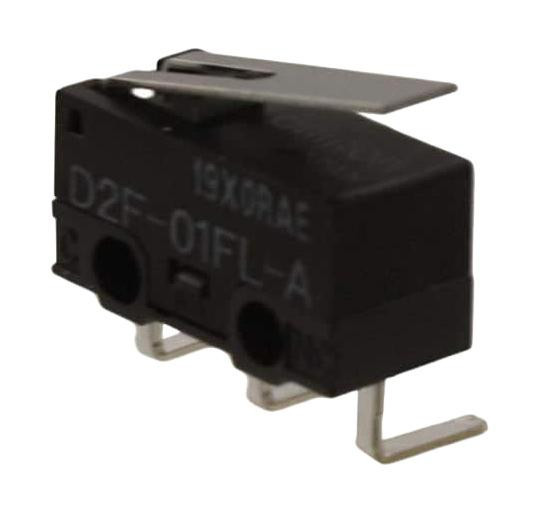 Omron/partner Stock D2F-01Fl-A Microswitch, Spdt, 0.1A, 30V, 0.25N