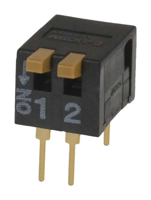 Omron/partner Stock A6Dr-2100 Dip Switch, Spst, 0.025A, 24Vdc