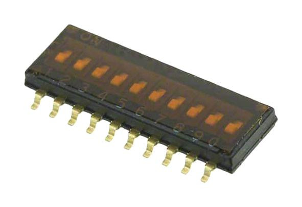 Omron/partner Stock A6H-0101 Dip Switch, Spst, 0.025A, 24Vdc