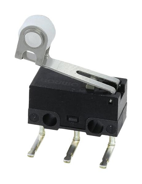 Omron/partner Stock D2F-01Fl2-A Microswitch, Spdt, 0.1A, 30V, 40Gf