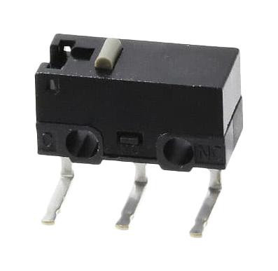 Omron/partner Stock D2F-A1 Microswitch, Spdt, 3A, 125V, 1.47N