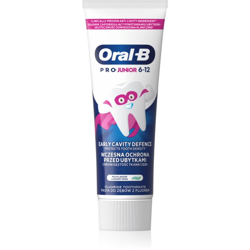 Oral B PRO Junior toothpaste for children 6-12 y. 75 ml