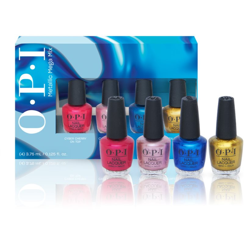 OPI Metalic Mega Mix Nail Lacquer gift set (for nails)