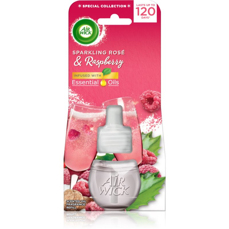 Air Wick Sparkling Rose & Raspberry electric air freshener refill 19 ml