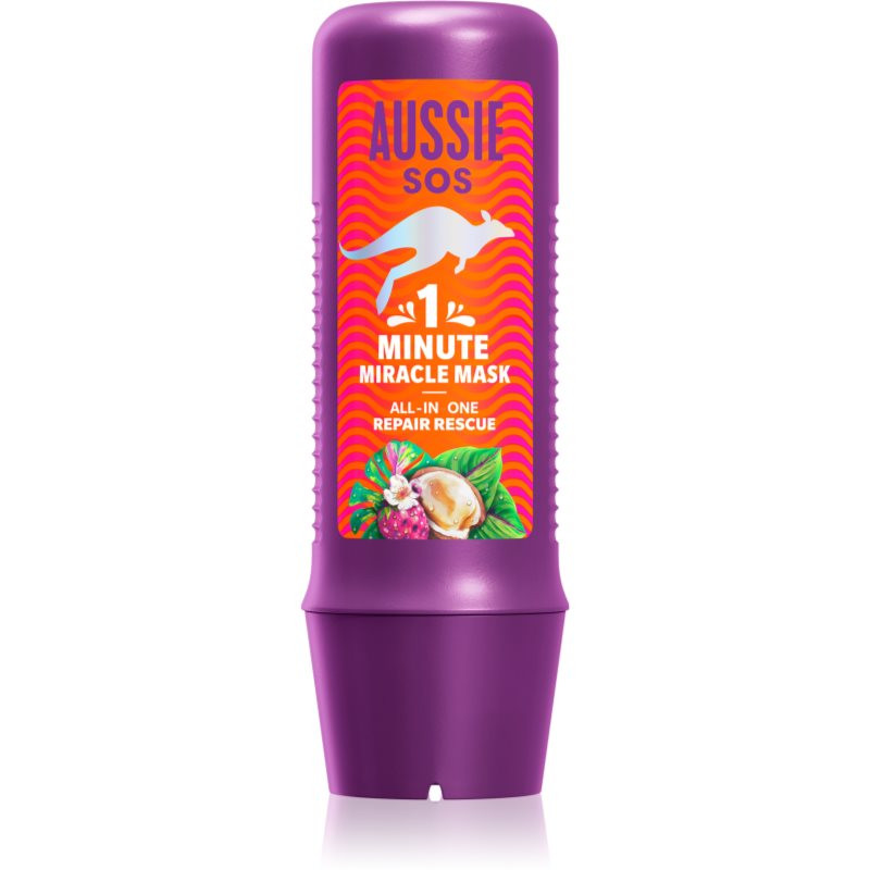 Aussie 1 Minute Miracle Repair Rescue intensive nourishing mask for dry and damaged hair 250 ml