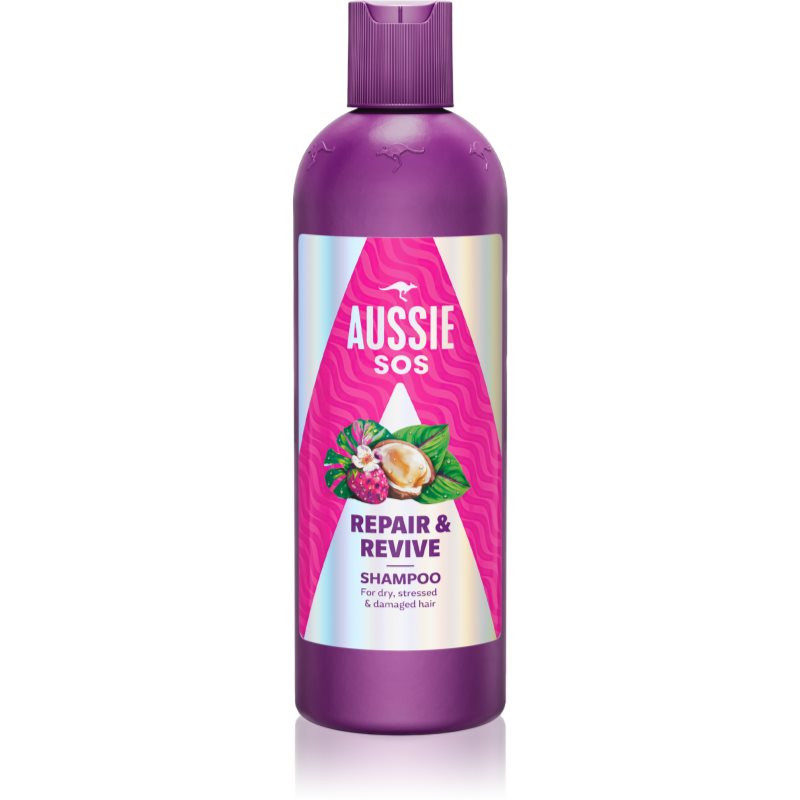 Aussie SOS Repair Revive nourishing shampoo for stressed hair and scalp 300 ml