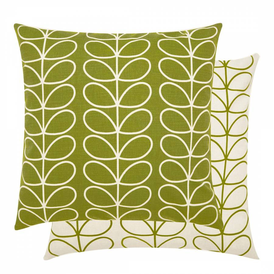 Linear Stem Pear Feather Cushion 50x50cm