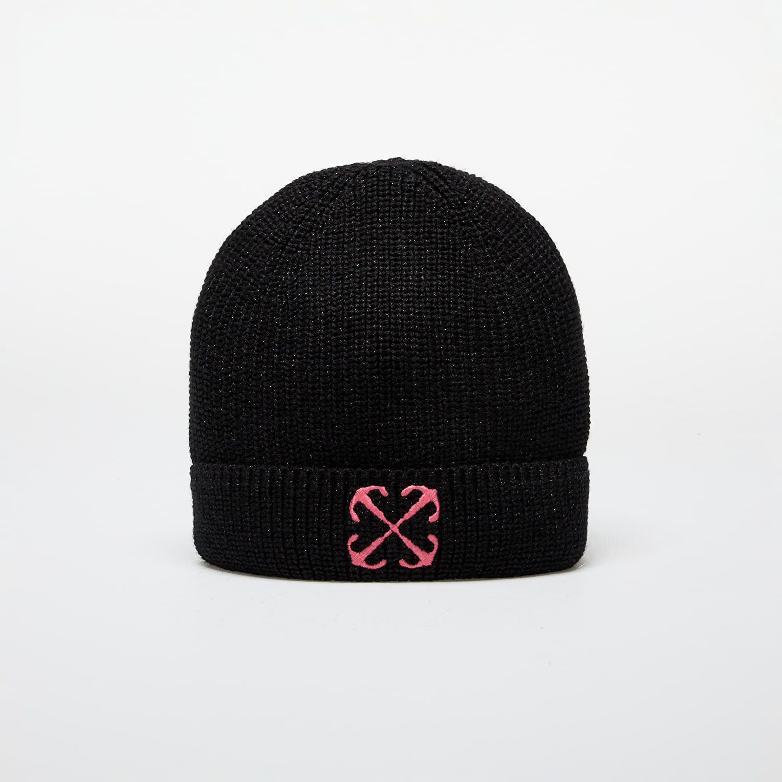 Off-White Kids Arrow Beanie Black/ Pink II