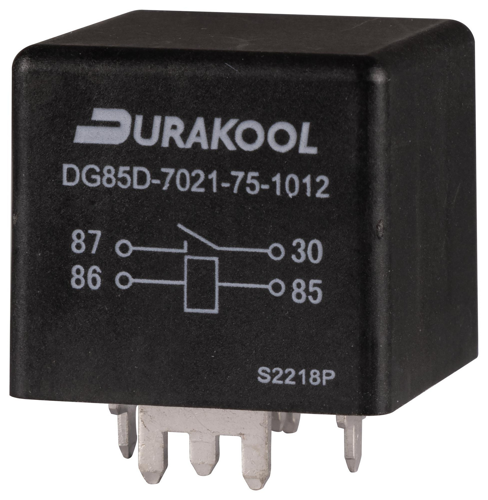 Durakool Dg85D-7021-75-1012 Automotive Relay, Spst-No, 100A, 12Vdc