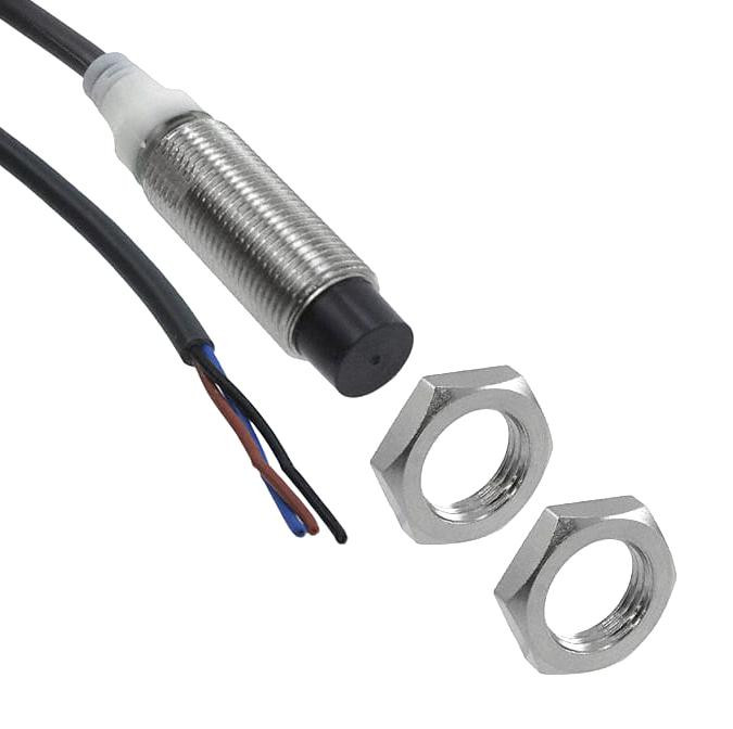 Omron/partner Stock E2Am12Kn08Wpc12M Inductive Proximity Sensor, 8mm, 24V