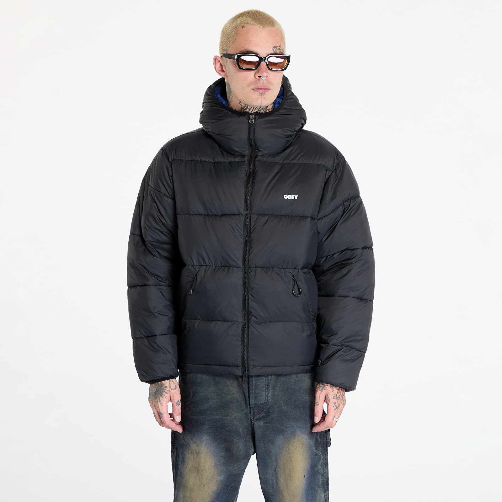 Jacket OBEY Stratus Puffer Black M