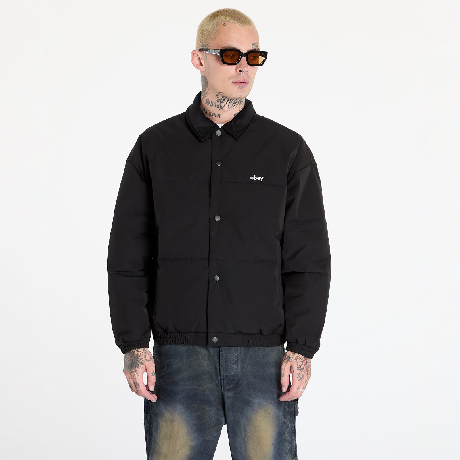 Jacket OBEY Whispers Jacket Black L