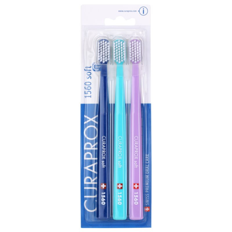 Curaprox 1560 Soft toothbrush 3 pc