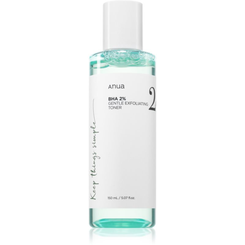 Anua BHA 2% Gentle Exfoliating Toner gentle exfoliating toner for problem skin, acne 150 ml