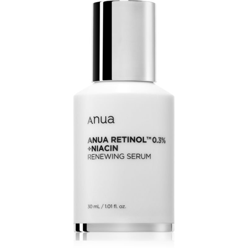 Anua Retinol 0.3% + Niacin Renewing Serum night renewal serum on enlarged pores and wrinkles 30 ml