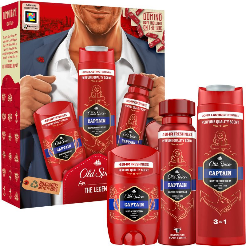 Old Spice Captain Gentleman Set gift set (for men)