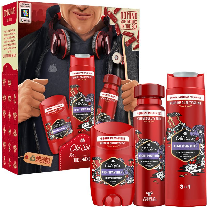 Old Spice Nightpanther Wild Explorer Set gift set (for men)