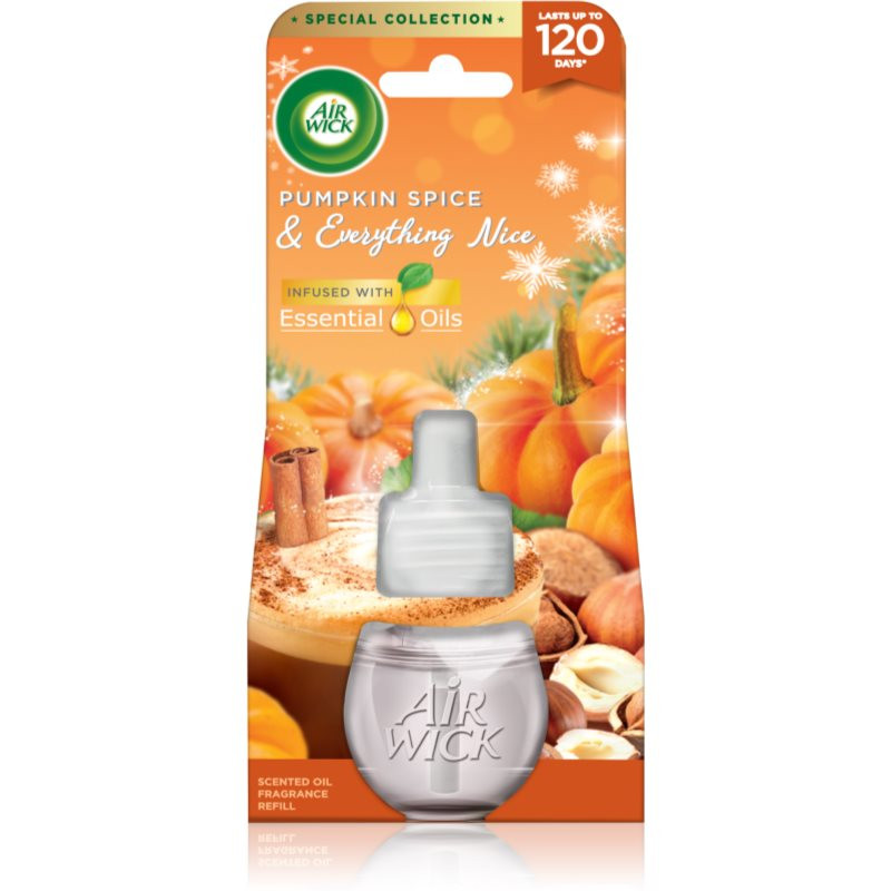 Air Wick Pumpkin Spice & Everything Nice electric air freshener refill 19 ml