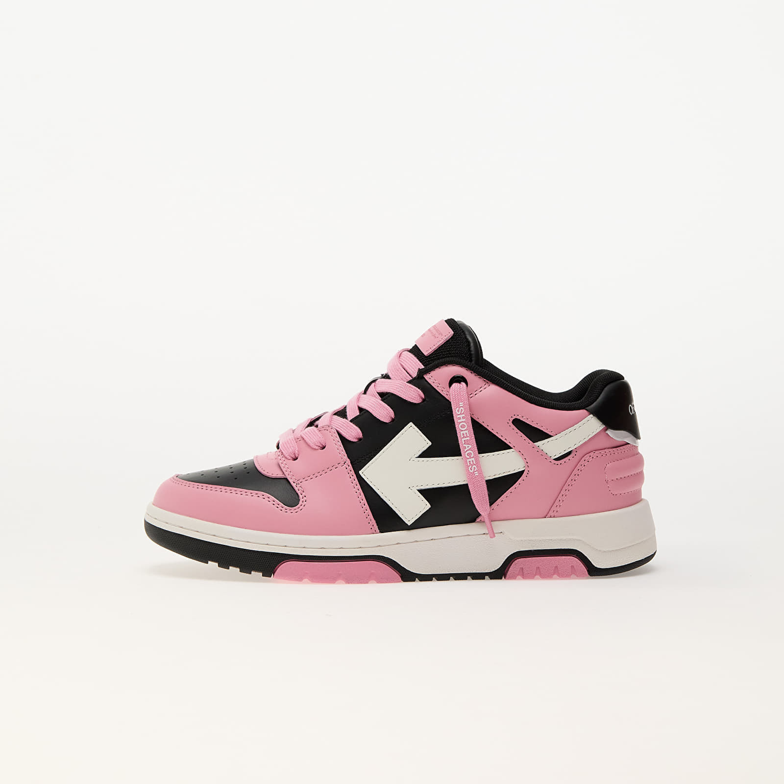 Sneakers Off-White Out Of Office Black - Pink UK 2.5