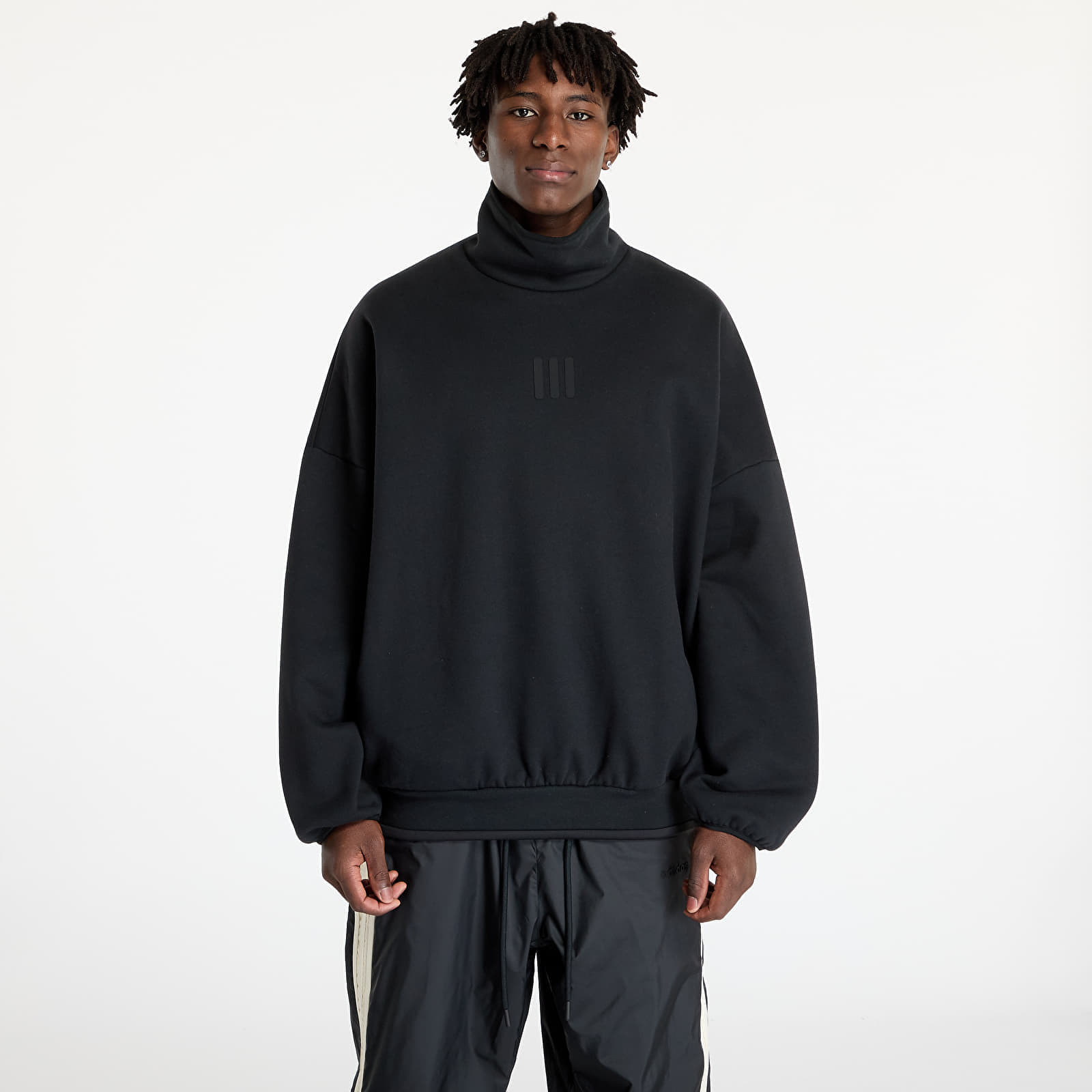 Sweatshirt adidas x Fear Of God Athletics Fleece Mock Sweatshirt Black S