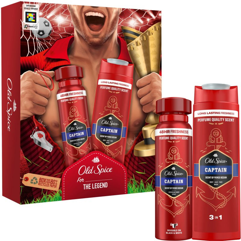 Old Spice Captain For The Legend gift set (for men)