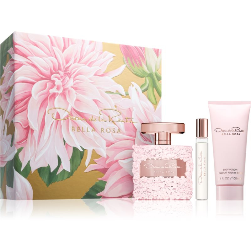 Oscar de la Renta Bella Rosa gift set for women