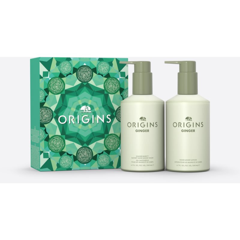 Origins Ginger Hand Wash & Body Lotion gift set (for the body)