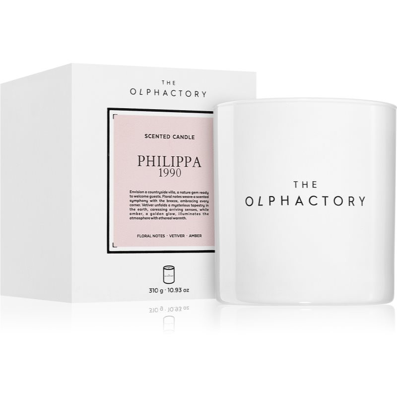 Ambientair The Olphactory White Insignia Philippa 1990 scented candle 310 g