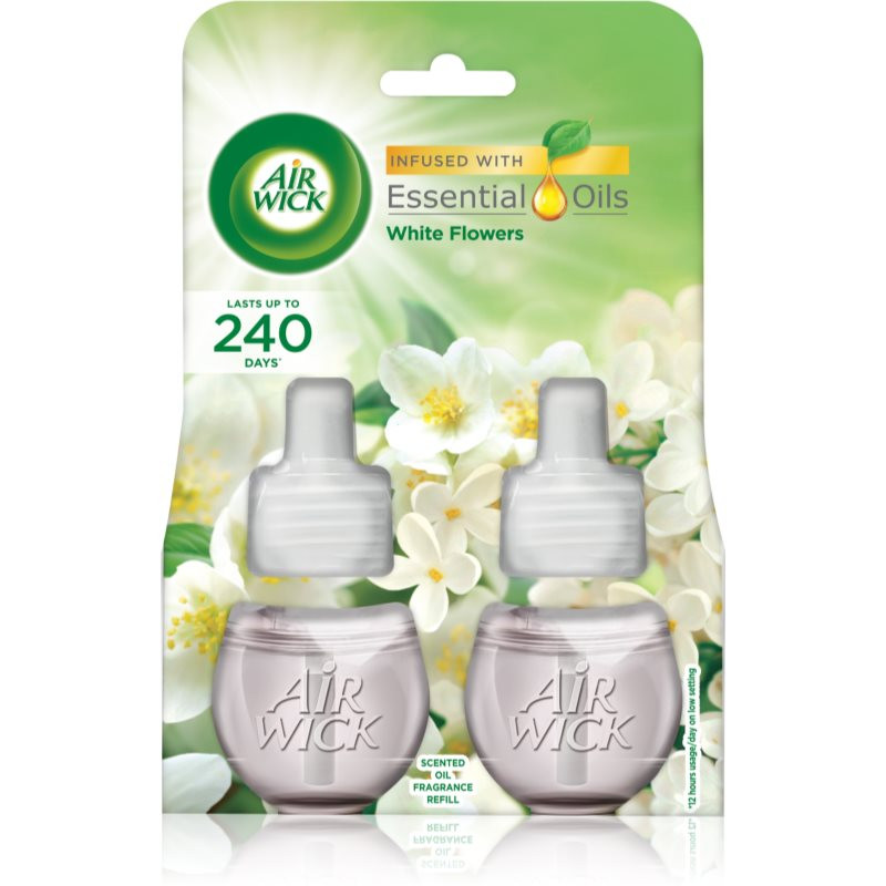 Air Wick White Flowers Duo electric diffuser refill 2x19 ml