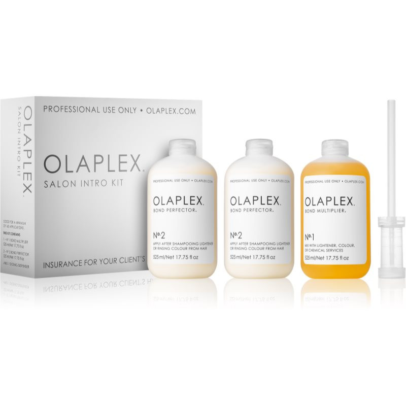 Olaplex Professional Salon Kit set (for damaged and colour-treated hair) for professional use