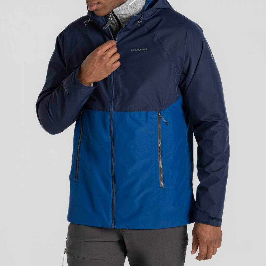 Navy Sebastian Waterproof Jacket