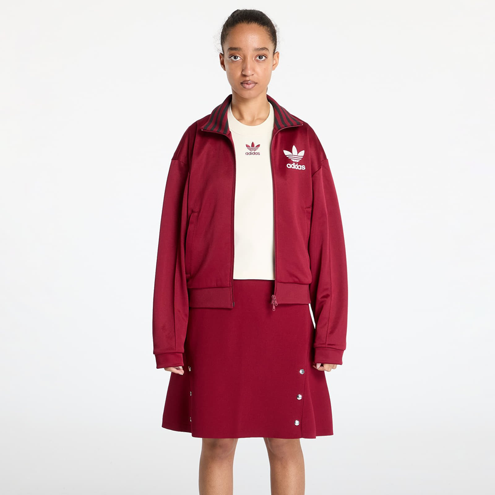 Jacket adidas x Wales Bonner Track Top Core Burgundy XS