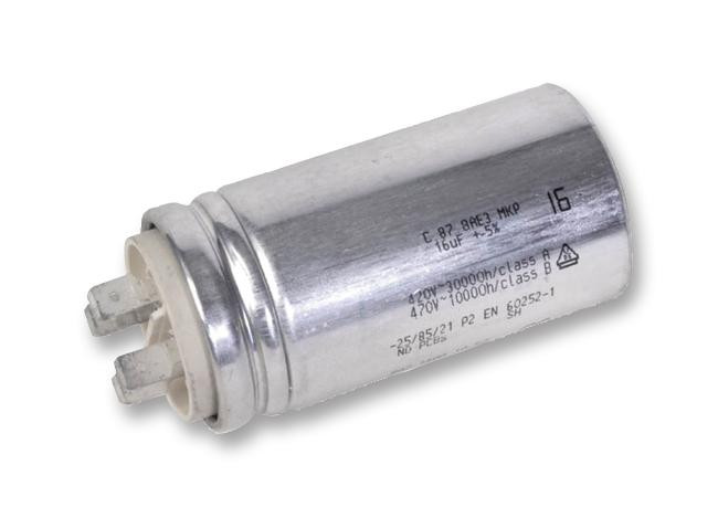 KEMET/partner Stock C284Aca4600Al2J Capacitor, Motor Run, 6Uf, 470V, Wire