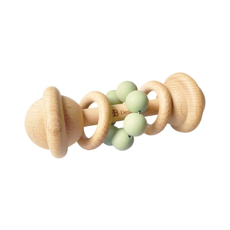 O.B Designs Rattle Toy rattle Sage 3m+ 1 pc